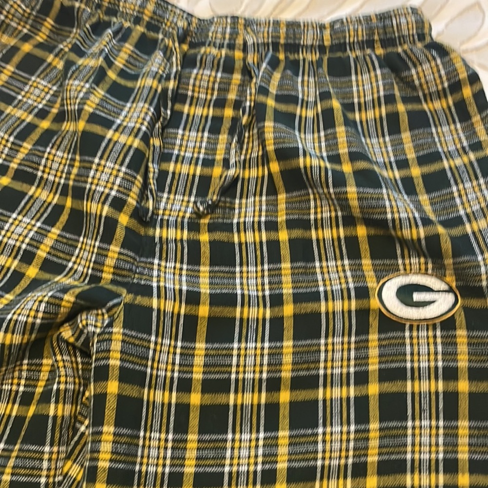 Green Bay Packers Drawstring PJs - Picture 2 of 3
